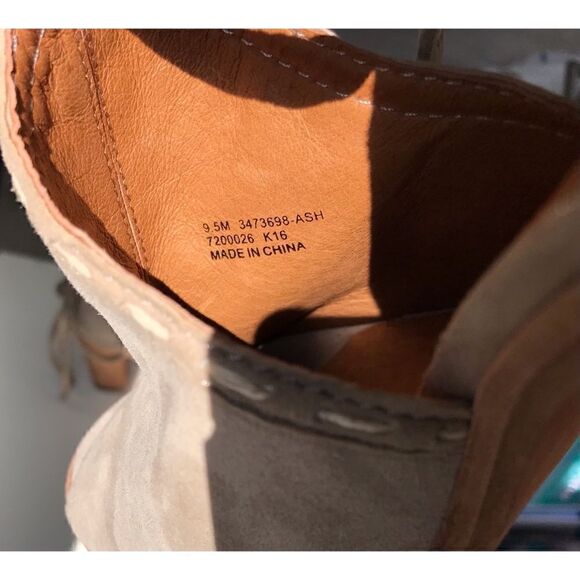 FRYE Ash Suzie Pickstitch Lug Peeptoe  Sandal - Picture 9 of 9
